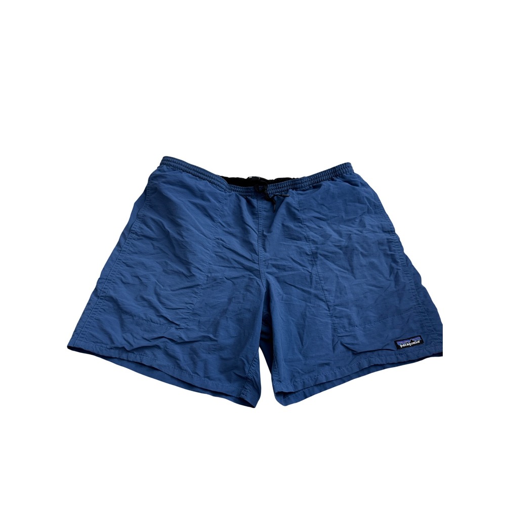 Patagonia Baggies Shorts Mens Large Blue 5 Inch Inseam Nylon Trunks SKU145